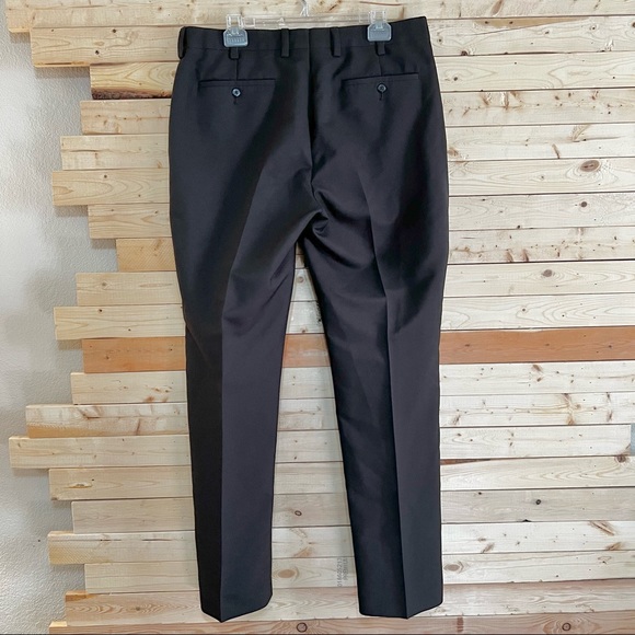 LOUIS RAPHAEL Rasso Dark Gray Formal Dress Pants Mens size 34 - Picture 9 of 10